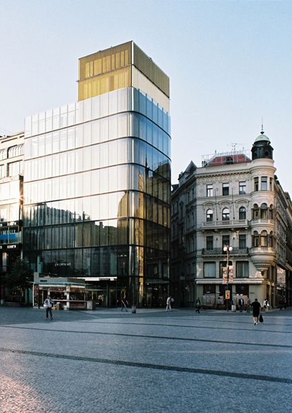 CCEA / photographs in the catalog "Architecture of Prague 1 from 1990 to 2010" / palace Euro