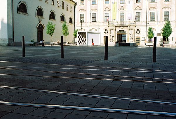 Chybik + Kristof AA / photographic documentation of summer pavilion + City Modul / Moravian Gallery in Brno / Czech republic / 2