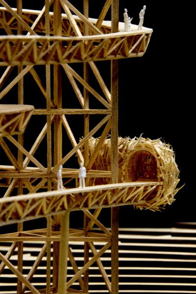 Fránek architects / Trail in the sky, model / Fránek architects studio, Brno / 2015 / VIII