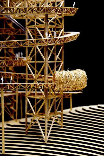 Fránek architects / Trail in the sky, model / Fránek architects studio, Brno / 2015 / VII