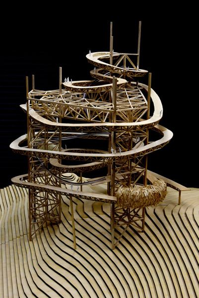 Fránek architects / Trail in the sky, model / Fránek architects studio, Brno / 2015 / V
