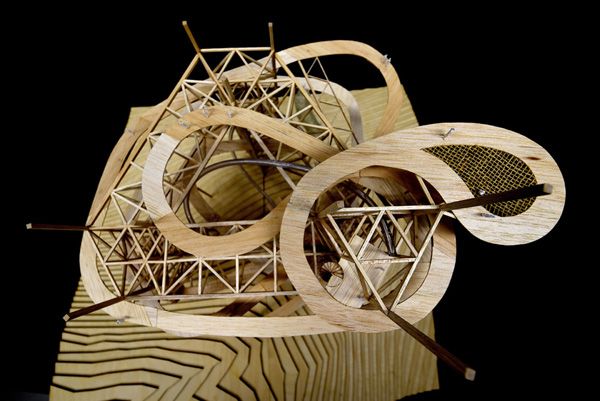 Fránek architects / Trail in the sky, model / Fránek architects studio, Brno / 2015 / I