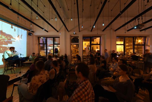 BLAU / SKØG Urban Hub / photographic documentation of café - bar / Brno / 2015 / IX