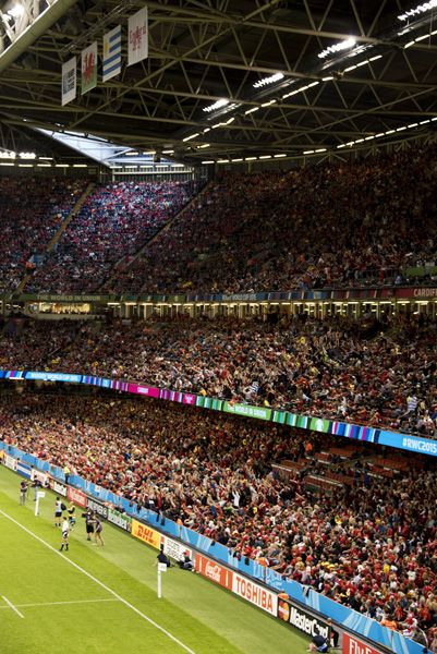 RWC 2015 / Wales vs Uruguay / 54 - 9 / Cardiff, Wales / 20. 9. 2015 / XXIX