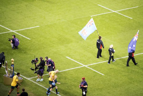 RWC 2015 / Austrálie vs Fiji / 28 - 13 / Cardiff, Wales / 23. 9. 2015 / X