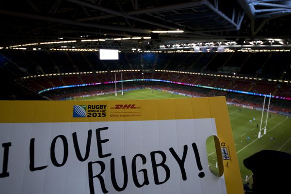RWC 2015 / Austrálie vs Fiji / 28 - 13 / Cardiff, Wales / 23. 9. 2015 / IV