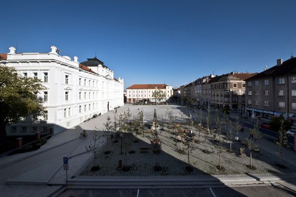 tým autorů - Petr Fabík, Štěpán Hirsch, Viktor Jindra, Martina Štollová, Ondřej Kučera, Andrea Prajsová, L'ubomíra Olasová / fotodokumentace náměstí T. G. Masaryka / Tábor / 2015 / I
