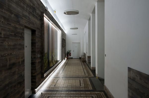 ilex design / rekonstrukce interiéru České lesnické akademie / Trutnov / 2016 / X