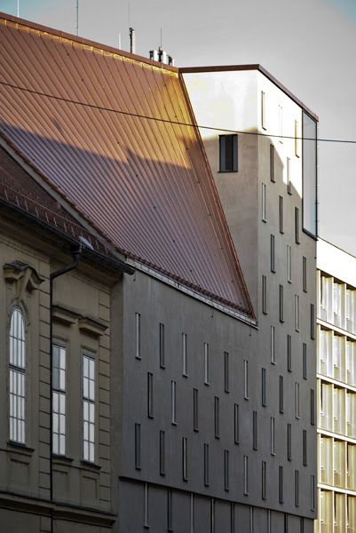 PRIVILEG - reconstruction of monuments and historical buildings / Domini Park Panenská street, Brno / 2016 / IV