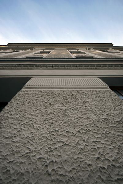 PRIVILEG - reconstruction of monuments and historical buildings / Facade - Výstavní street no. 11, Brno / 2016 / VII