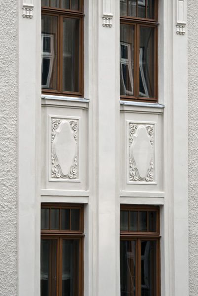 PRIVILEG - reconstruction of monuments and historical buildings / Facade - Výstavní street no. 11, Brno / 2016 / V