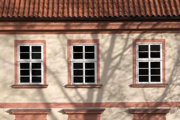 PRIVILEG - reconstruction of monuments and historical buildings / Facade / Na Kampě street no. 11, Prague / 2016 / VII
