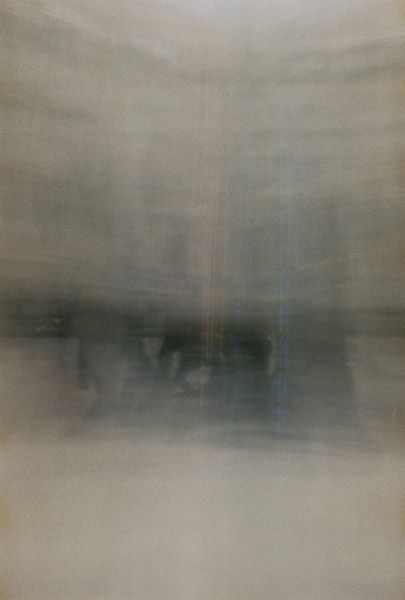 depozitář / 025 / Kunstmuseum Basel - Občané z Calais (A. Rodin) + Dan Flavin / 66 x 100 cm, tisk na dibond / cena: 5500,- Kč