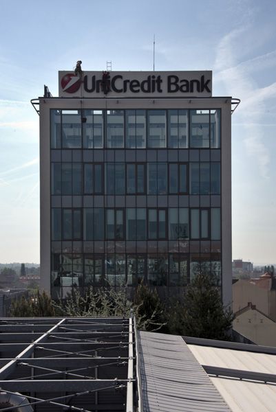 Hofmannservis / Trinity Office Center / window cleaning by climbing / I