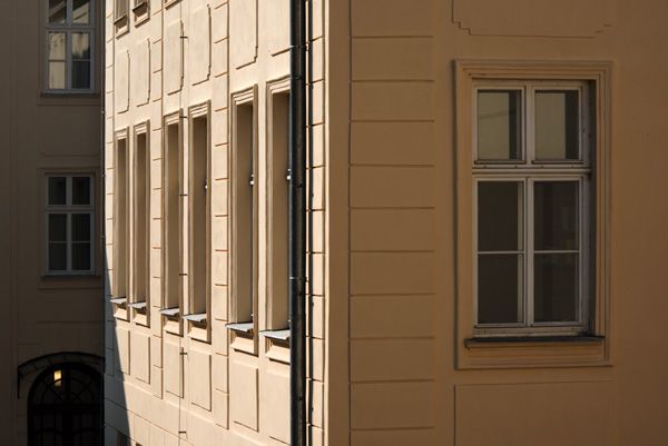 PRIVILEG - reconstruction of monuments and historical buildings / Facades - Palacký University Olomouc / Křížkovského street no. 10, Olomouc / 2018 / VII