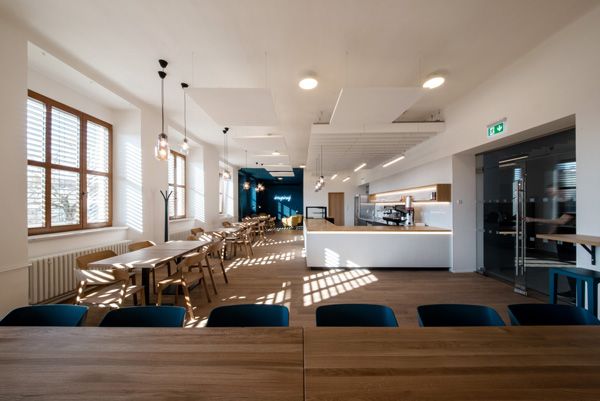 Čtyřstěn architekti / photographic documentation of café / Faculty of Education, Masaryk University / Brno, Czech Republic / 2019 / I