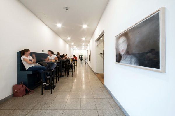 Čtyřstěn architekti / photographic documentation of café / Faculty of Education, Masaryk University / Brno, Czech Republic / 2019 / XVIII