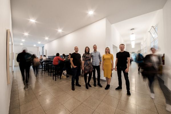 Čtyřstěn architekti / photographic documentation of café / Faculty of Education, Masaryk University / Brno, Czech Republic / 2019 / XIX / team of čtyřstěn architects