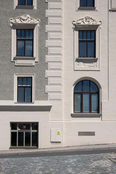 PRIVILEG - reconstruction of monuments and historical buildings / Facade / hotel Květnice, Tišnov / 2019 / VII