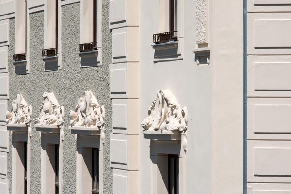 PRIVILEG - rekonstrukce památek a historických budov / Facade / hotel Květnice, Tišnov / 2019 / V
