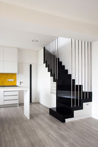 own projects / interior of maisonette for programmer / Brno / 2018 / IX / coauthor Ing. arch. Milan Joja