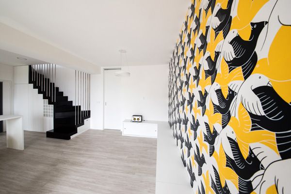 own projects / interior of maisonette for programmer / Brno / 2018 / VIII / coauthor Ing. arch. Milan Joja
