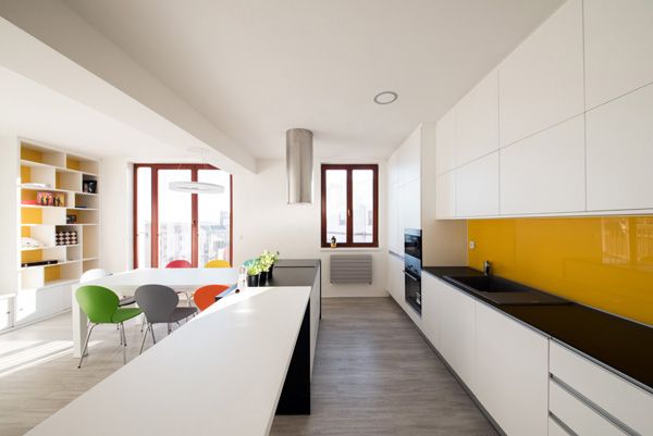 vlastní projekty / interiér mezonetu pro programátora / Brno / 2018 / IV / spoluautor Ing. arch. Milan Joja