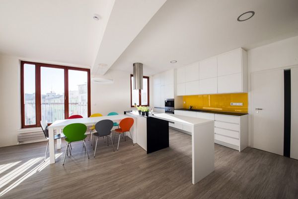 own projects / interior of maisonette for programmer / Brno / 2018 / III / coauthor Ing. arch. Milan Joja