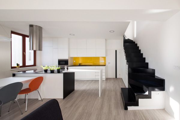 own projects / interior of maisonette for programmer / Brno / 2018 / II / coauthor Ing. arch. Milan Joja