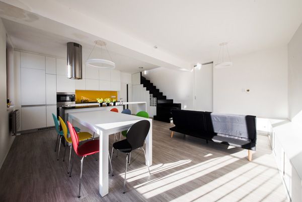 own projects / interior of maisonette for programmer / Brno / 2018 / I / coauthor Ing. arch. Milan Joja