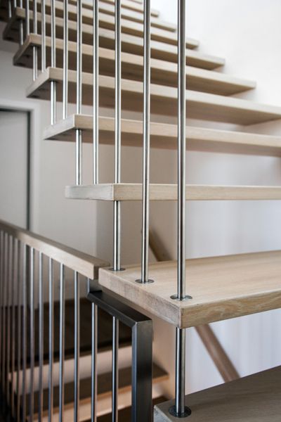 own projects / stairway and terrace of maisonette / Brno / 2018 / IX