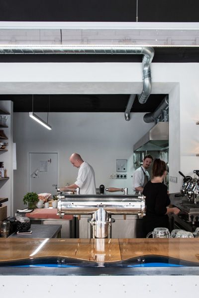 own projects / restaurant Akvárna / Brno / 2018 / XXI