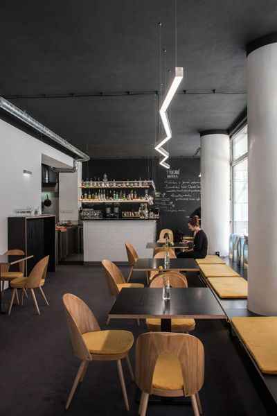 own projects / restaurant Akvárna / Brno / 2018 / XI