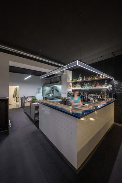 own projects / restaurant Akvárna / Brno / 2018 / II