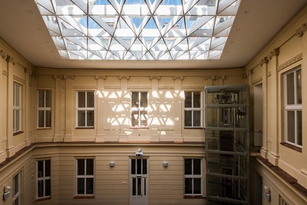 PRIVILEG - reconstruction of monuments and historical buildings / Facade / Joštova street no. 13, Brno / 2019 / VII