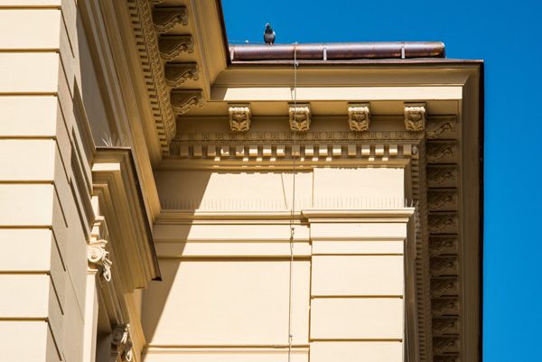 PRIVILEG - reconstruction of monuments and historical buildings / Facade / Joštova street no. 13, Brno / 2019 / XVI