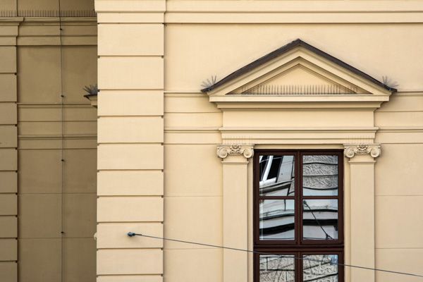 PRIVILEG - reconstruction of monuments and historical buildings / Facade / Joštova street no. 13, Brno / 2019 / XI
