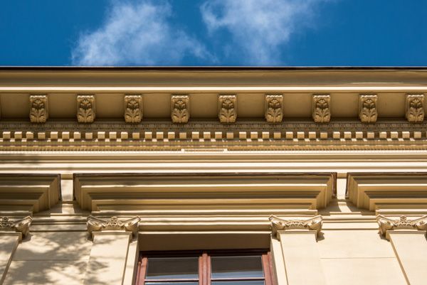 PRIVILEG - reconstruction of monuments and historical buildings / Facade / Joštova street no. 13, Brno / 2019 / XIV