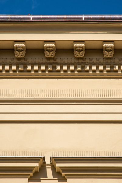 PRIVILEG - reconstruction of monuments and historical buildings / Facade / Joštova street no. 13, Brno / 2019 / VI