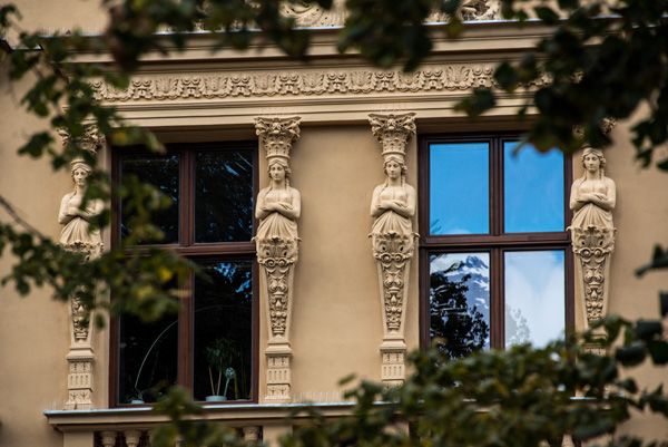 PRIVILEG - reconstruction of monuments and historical buildings / Facade / Avenue Capt. Jaroš no. 23, Brno / 2019 / III