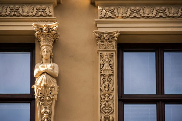 PRIVILEG - reconstruction of monuments and historical buildings / Facade / Avenue Capt. Jaroš no. 23, Brno / 2019 / VIII