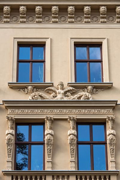PRIVILEG - reconstruction of monuments and historical buildings / Facade / Avenue Capt. Jaroš no. 23, Brno / 2019 / IV
