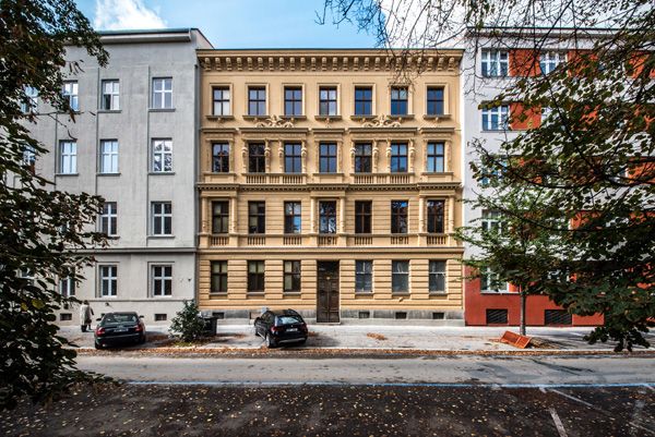 PRIVILEG - reconstruction of monuments and historical buildings / Facade / Avenue Capt. Jaroš no. 23, Brno / 2019 / II