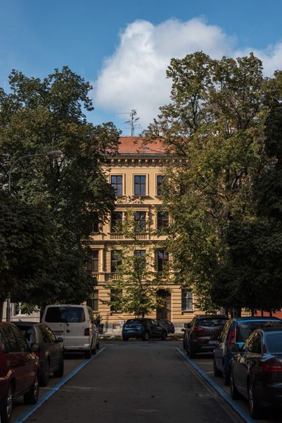PRIVILEG - reconstruction of monuments and historical buildings / Facade / Avenue Capt. Jaroš no. 23, Brno / 2019 / I