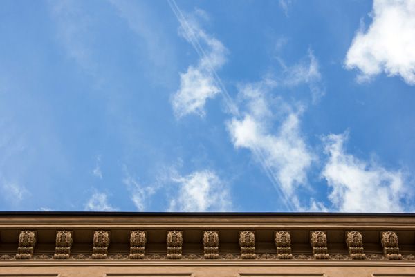 PRIVILEG - reconstruction of monuments and historical buildings / Facade / Avenue Capt. Jaroš no. 23, Brno / 2019 / VI