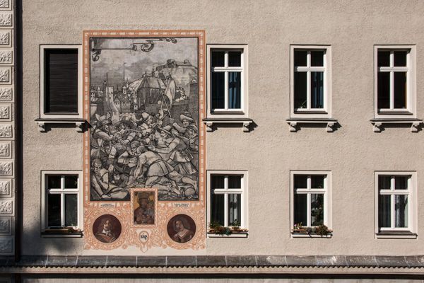 PRIVILEG - reconstruction of monuments and historical buildings / Facade - Smetanova street no. 41, Brno / 2020 / VII