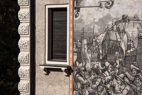 PRIVILEG - reconstruction of monuments and historical buildings / Facade - Smetanova street no. 41, Brno / 2020 / IX
