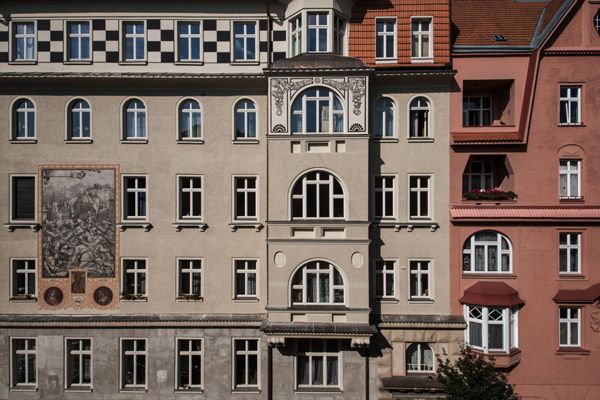 PRIVILEG - reconstruction of monuments and historical buildings / Facade - Smetanova street no. 41, Brno / 2020 / IV