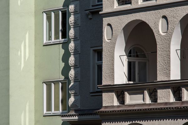 PRIVILEG - rekonstrukce památek a historických budov / fasáda - Smetanova 41, Brno / 2020 / XV