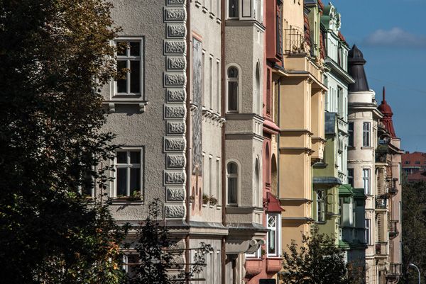 PRIVILEG - reconstruction of monuments and historical buildings / Facade - Smetanova street no. 41, Brno / 2020 / II